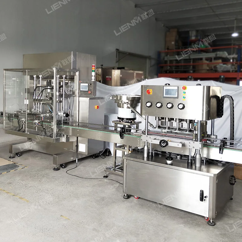 Промышленная высоковязкая пневматическая поршневая машина для наполнения жидкого мыла бутылка шампуня укупорочная