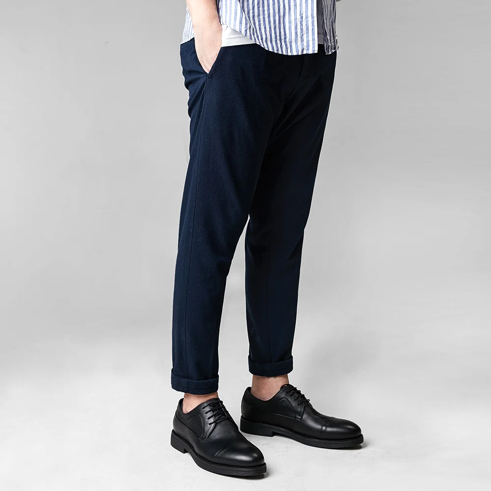 
Fasion Best Male Elegant Pumps Bespoke Leather Dress Shoe Cow Leather Breathable Casual Wingtip Black Loafers GENUINE Leather 