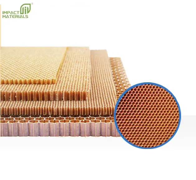 Fireproof Flame Retardant Lightweight High Temperature Stability Nomex Honeycomb Core Aramid Paper Honeycomb
