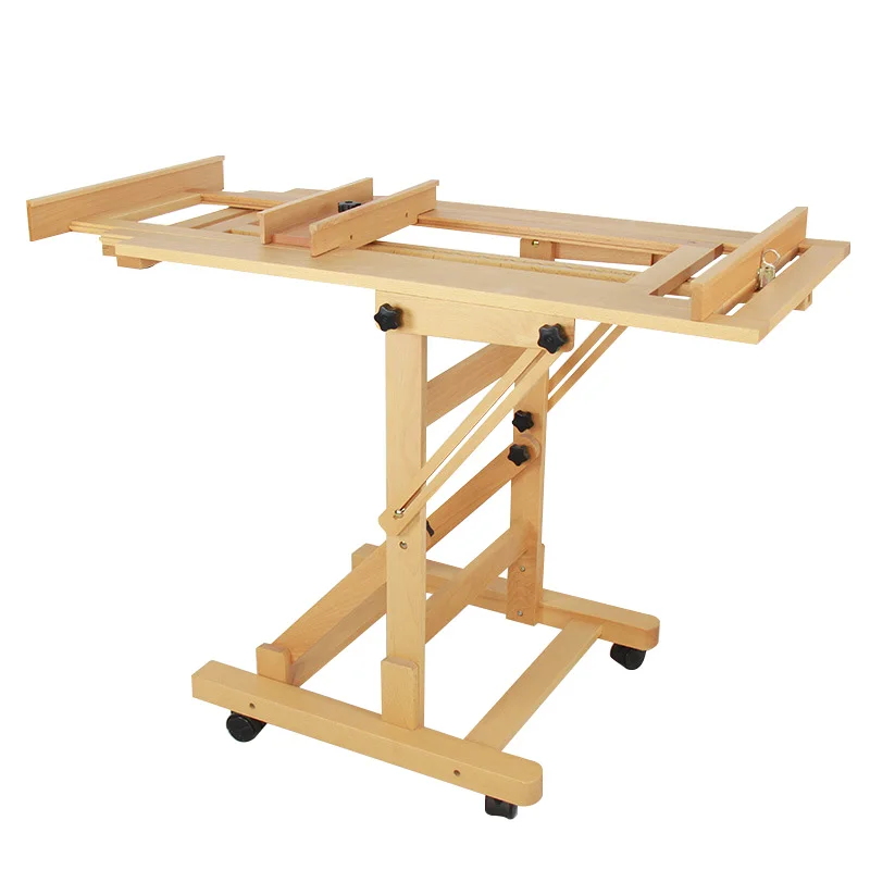 High quality artist tabletop wooden drawing easel stand for kids