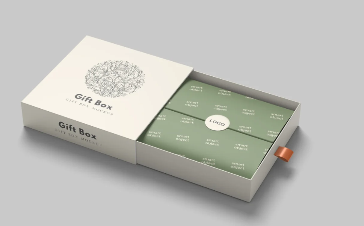 Custom Logo Luxury Rigid Sliding Packaging Drawer Gift Box For Jewelry/Clothing/Cosmetics