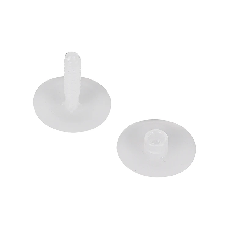 Wholesale Chicago Screw Plastic Binding Screws Black White Clear 3mm 55mm Decorative Screw for Hardware Machine Tornillos