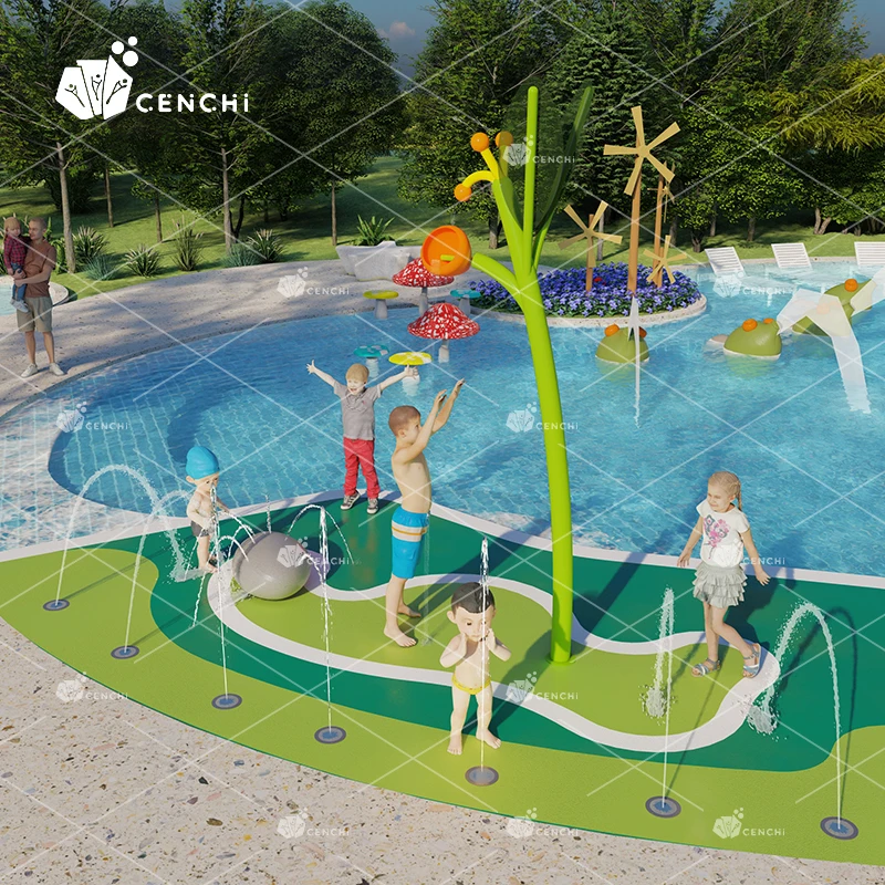 Cenchi общественный Кемпинг Открытый курортный отель 20sqm небольшой аквапарк бизнес-план