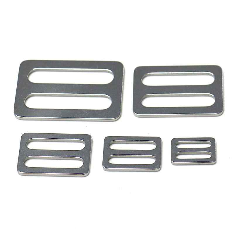 Stainless Steel D-ring 20Mm -50mm Metal Belt Strap Buckle Loops Slide Tri Glide Loop Rings
