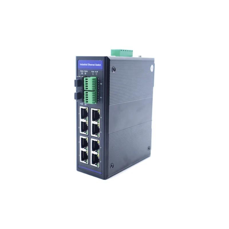 CE FCC 8x1000 м RJ45 2x1000 SFP 2 x RS485 232 портов 433 промышленный управляемый коммутатор Ethernet
