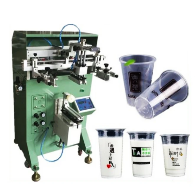 T-shirt/Beverage Cups Graphic Design Logo Screen Printing Machine for Sale