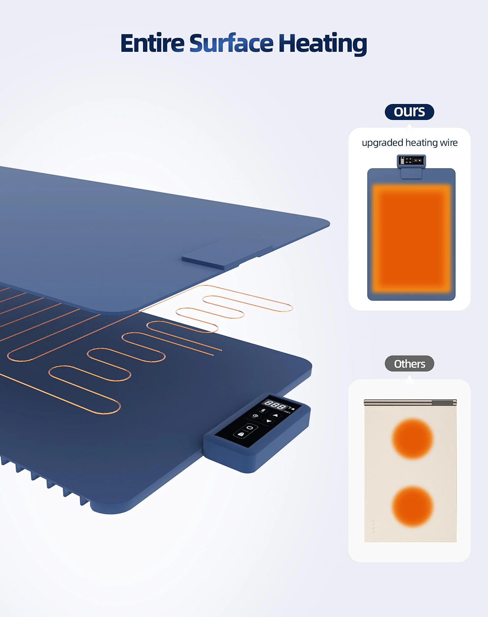 Flexible Easy store household folding multifunctional food milk heating tool silicone insulation board dining table mat