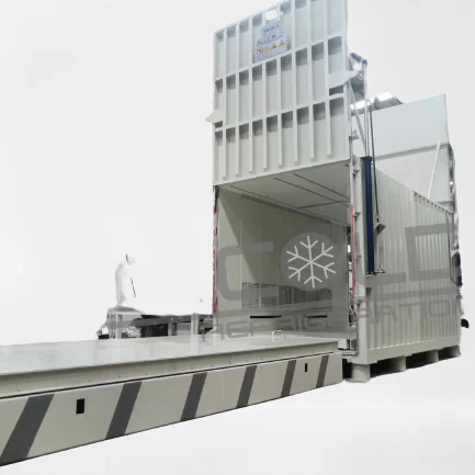 Vacuum cooling combined with hydro vacuum  cooling for vegetables cooling system