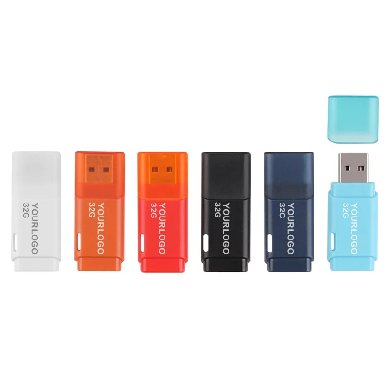 Promotion Gift Novelty New Mini Plastic Custom 3.0 2.0 4GB 8GB 16GB 32GB USB Flash Memory Stick Pen Drive with OEM Logo Printing