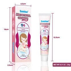 Sumifun Menstrual Cramps Warm Women Uterus Reduce Menstrual Waist Pain Menstrual Cramp Relief Winter Heating Ointment