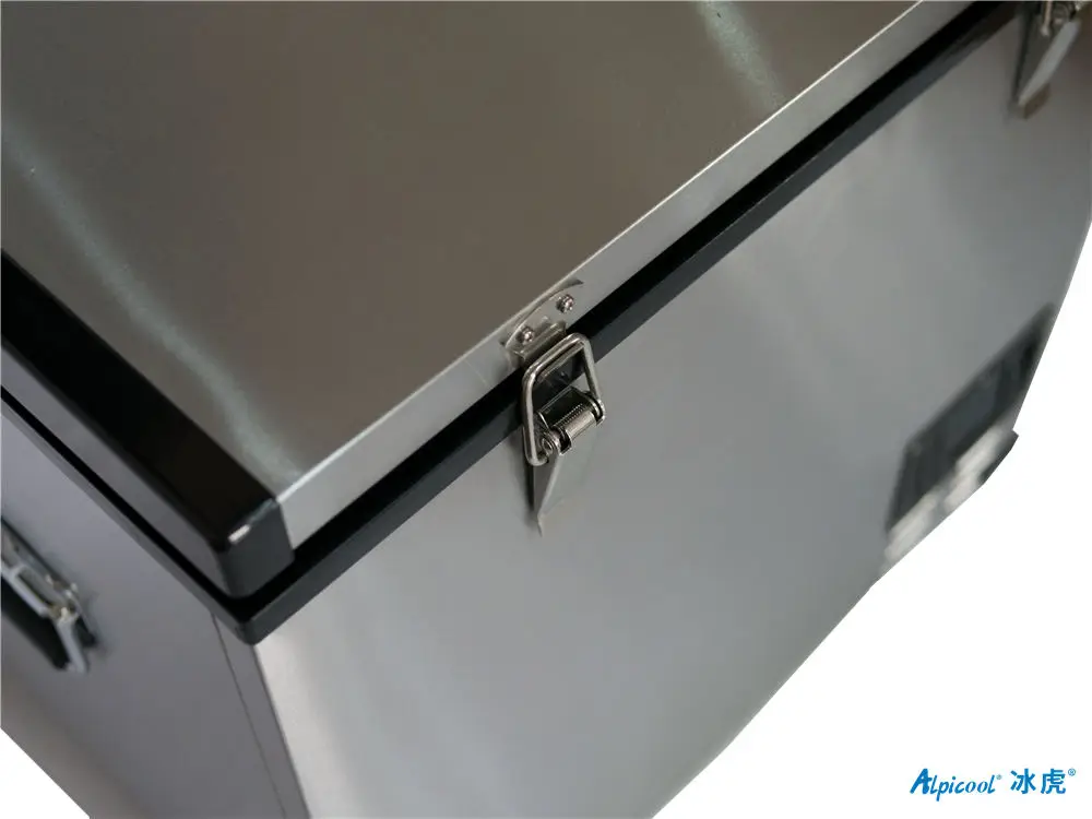 BCD125 alpicool 125L 80L 100L автомобильный компрессорный холодильник морозильная камера с двумя шкафы 12V 24V