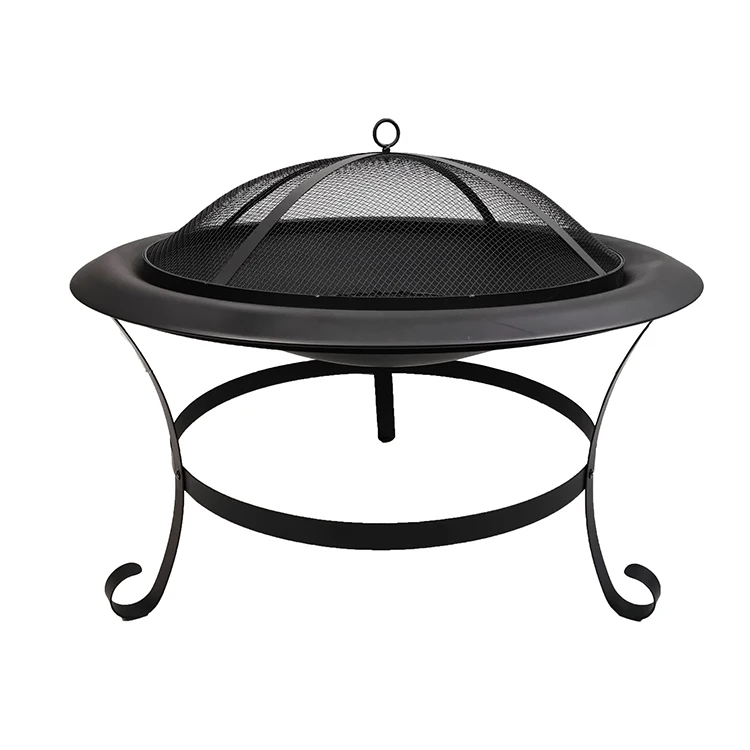
Three Legs Metal Garden Funiture Wood Mini Fire Pit Bbq Bowl 