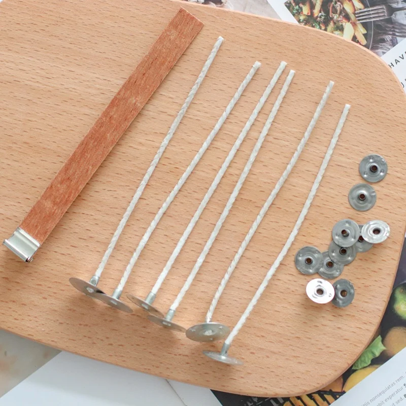 Wholesale Multi Size Eco-Friendly Custom Wooden Wick Wood Candle Wick for Candle Making