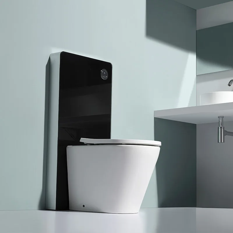 Chaozhou sanitary ware back to wall toilet wc toilet in bathroom back to wall toilet