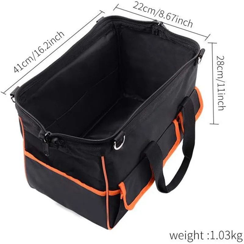 Heavy Duty Tool Storage Bag - Free Design, Wear-Resistant and Dirty Resistant