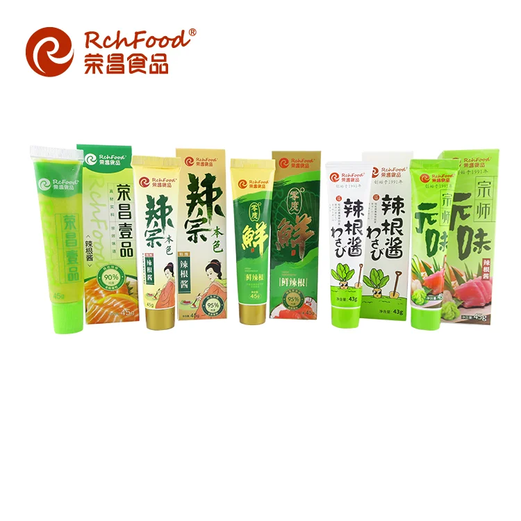 2023 Kosher Wala Wasabi Paste Sushi Sauce in Tube 45g