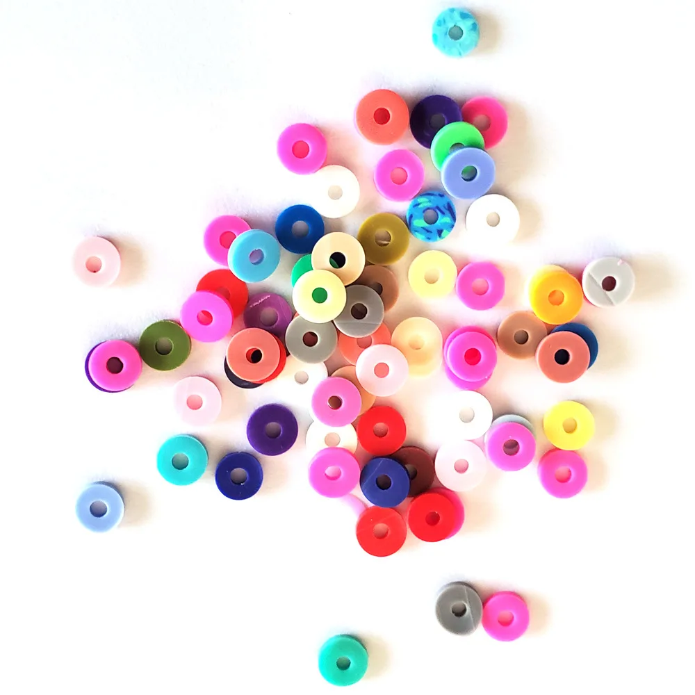 24 colors 6mm DIY Polymer Clay Heishi Beads