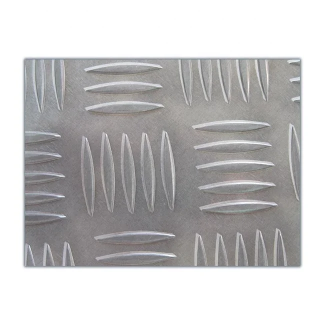 Factory Direct Sell  Anodized 5 bar Diamond Plate Aluminum Checkered Plate for Elevator Floor Truck Tool Box Cost Price