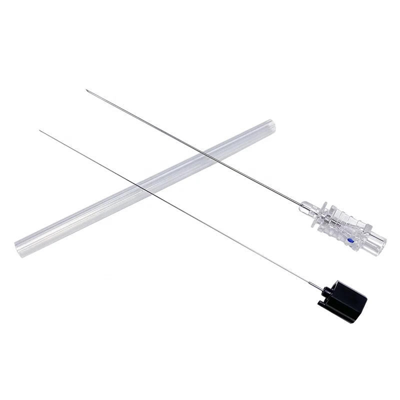 Disposable Sterile Medical CE Certified 90MM Stainless Steel 21G Spinal Needles Spinal Anesthesia Needles