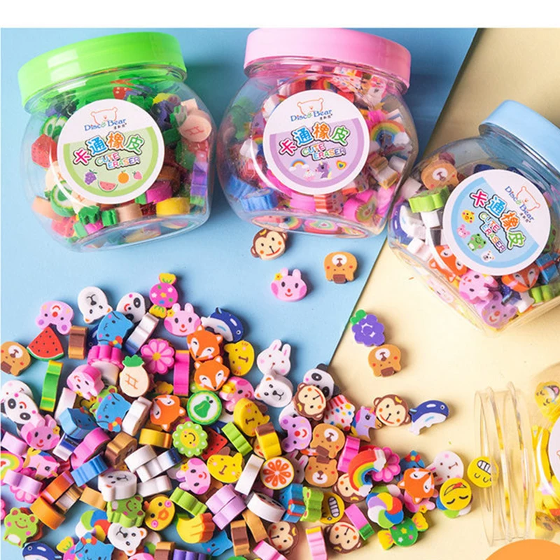 ODM Radiergummi Cute Pencil Custom Erasers Display Box Plastic Animal School Stationery Plastic Pen