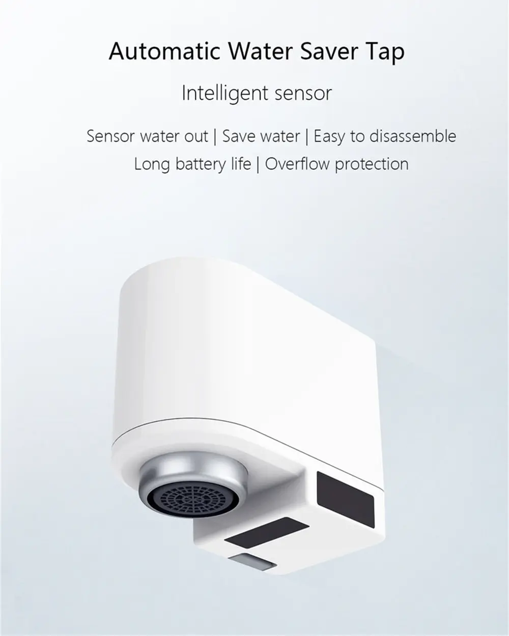 Xiaomi Xiaoda Automatic Water Saver Tap Smart Faucet Sensor Infrared Water Energy Saving Version Global for kitchen household