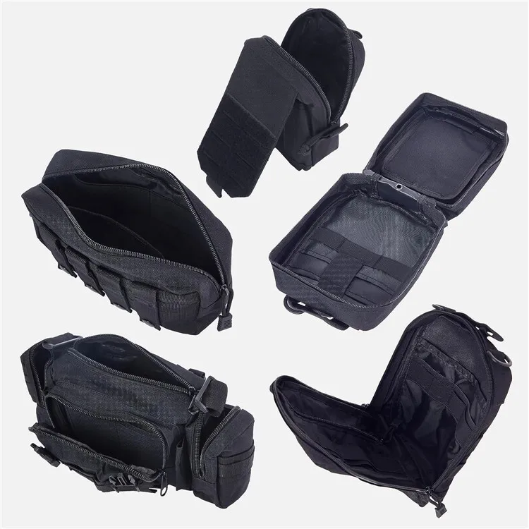 Universal Vehicle Seat Protector Cover Tactical Multifunction Front Car Back Seat Storage Bag Car Truck Back Seat Organizer