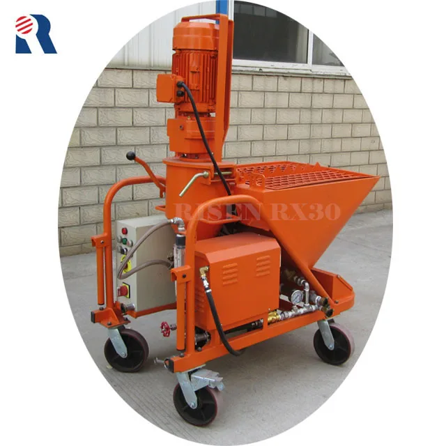 advanced technology gypsum/plaster/cement/mortar spraying machine