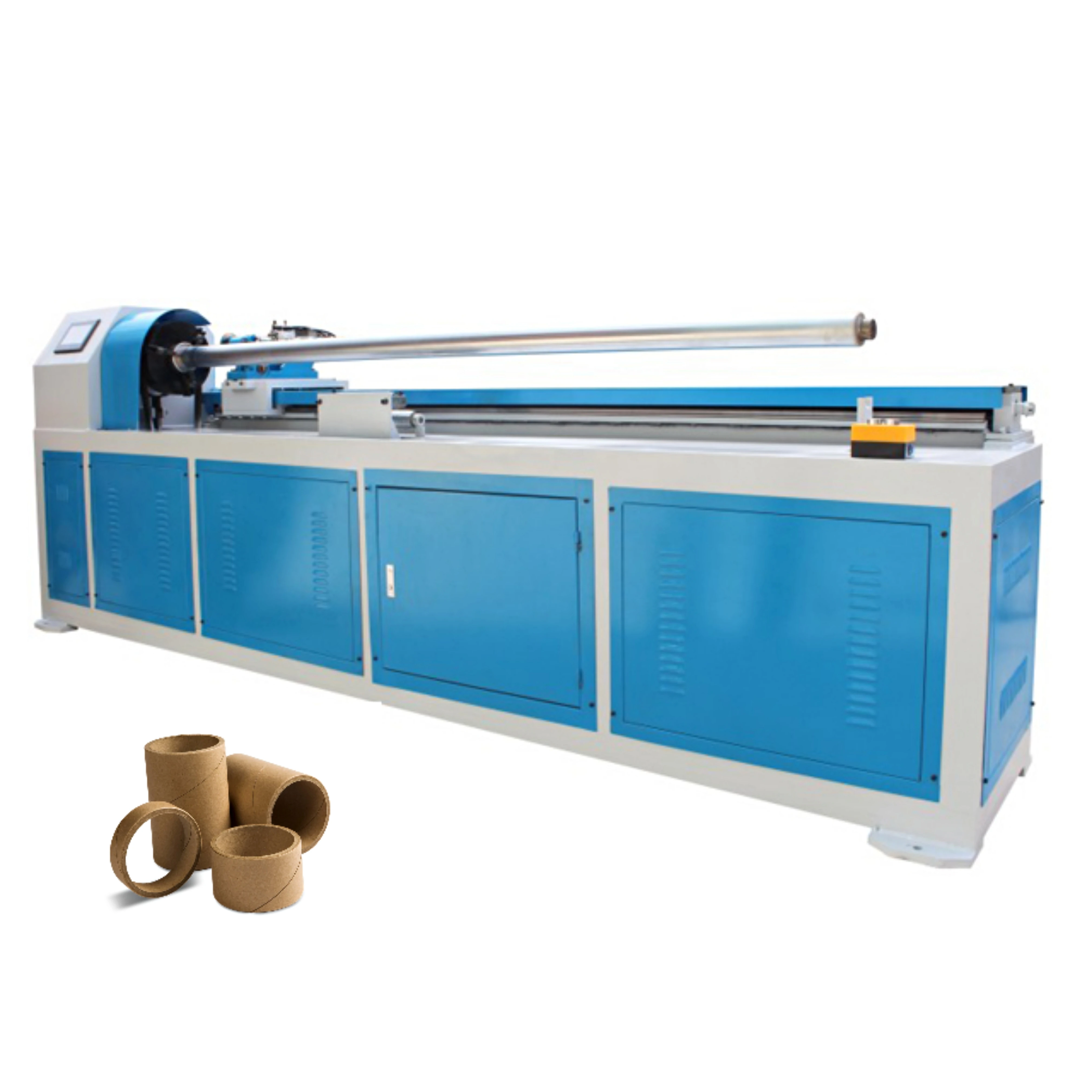 Single Blade Toilet Paper Core Flim Core Paper Tube Cutting Machine For Cardboard Paper tube Cutter Machine