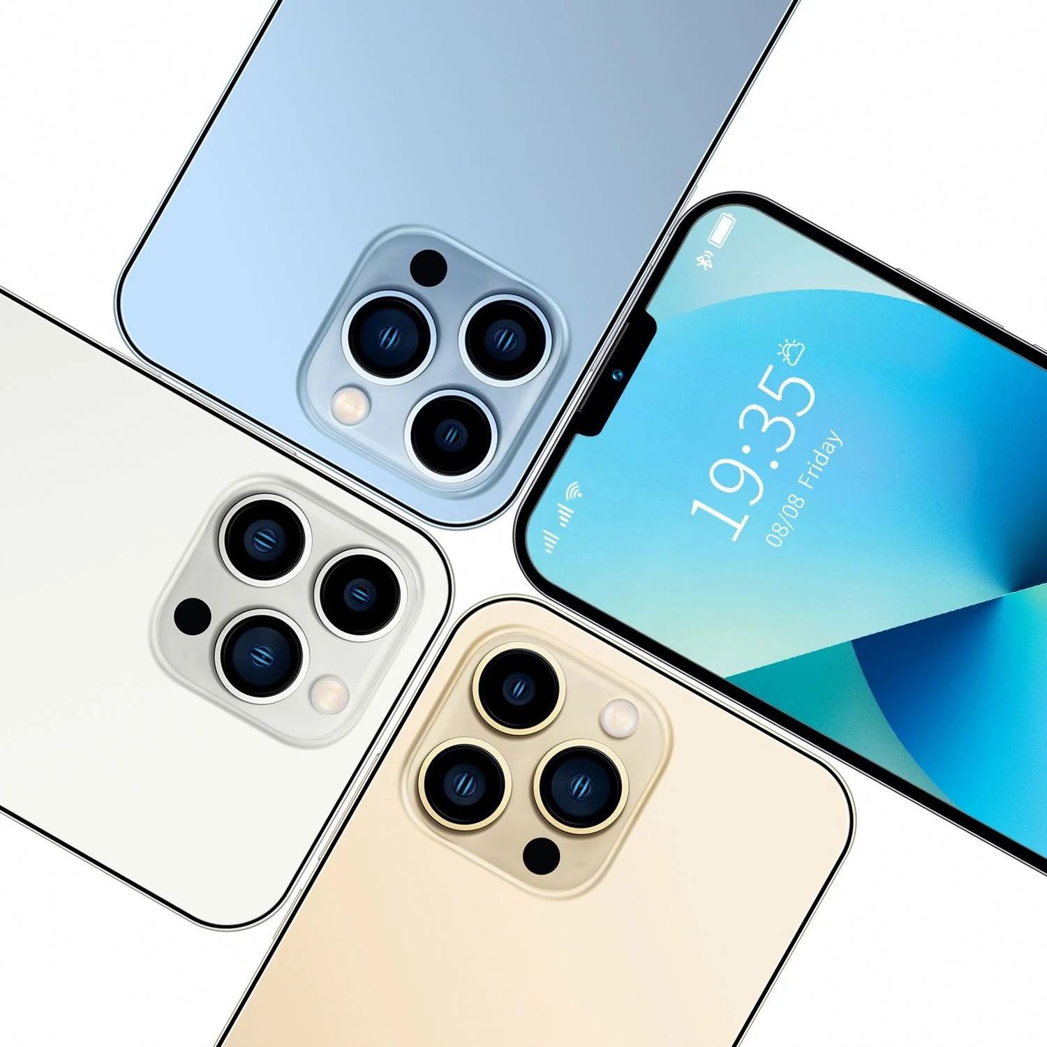 Unlocked Original i13 Pro Max 6.7 inch Smartphones 16GB+512GB i phone13 5G LET Global Version mobile phone