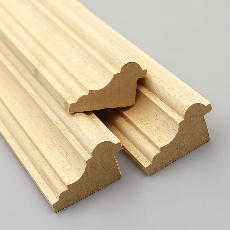 Decorative Moldings crown cornice Wholesale Interior Mdf Moulding for Furniture Book Cabinet living room ceiling corner