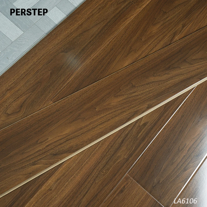 European Standard Laminate Flooring Hdf Wood Laminated Flooring North America High Gloss Natural Oak Laminate Wood Flooring