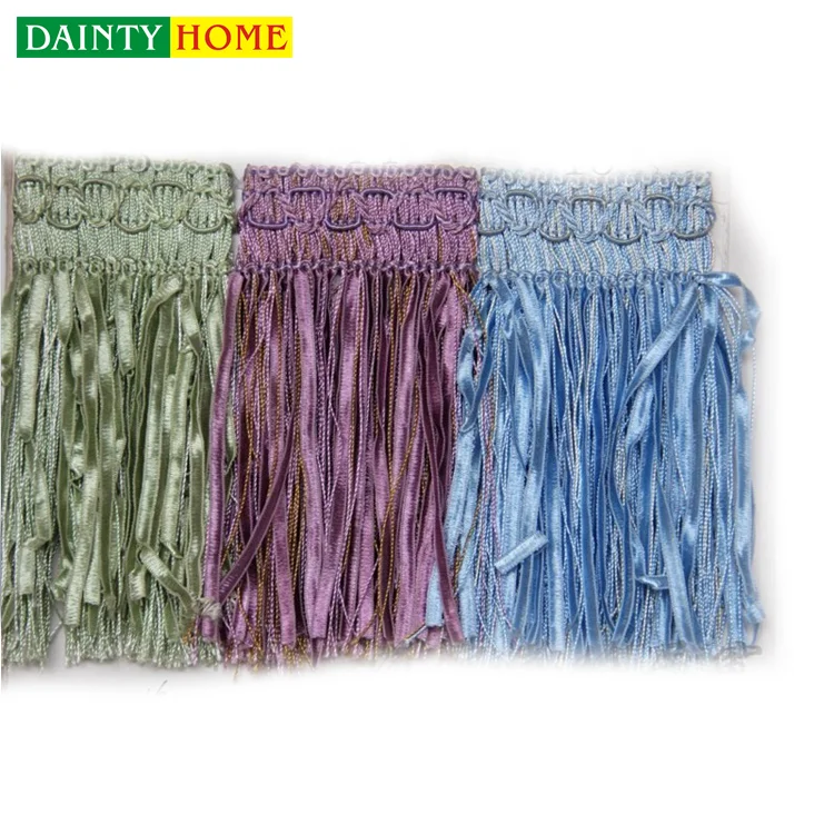 Factory sofa decorative fabric weaving curtain accessories