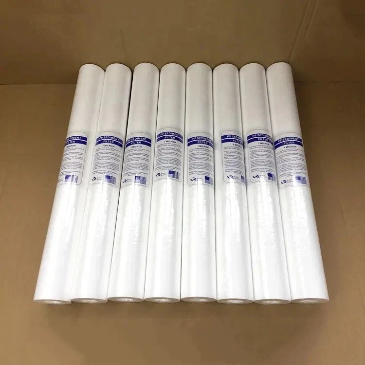 CE 5 Micron PP Sediment Filter 40 Inch OD63*ID28*L1016MM Polypropylene Melt Blown PP Spun Cartridge Filter for water RO system