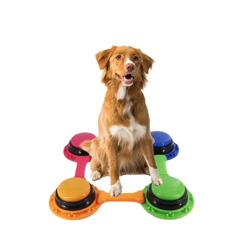 The best selling sensory sound buttons recordable buzzer talking button for peta training talking toys