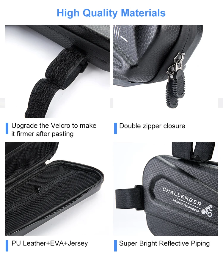 Bicycle Front Tube Frame Bag Bicycle Bag OEM Storage Bag for Bike Bike accessories