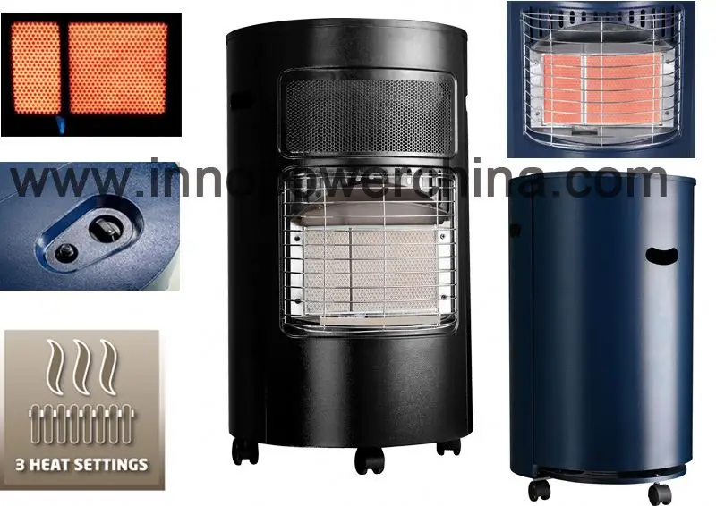 High Efficiency 4.2KW indoor living room infrared ceramic LPG gas heater