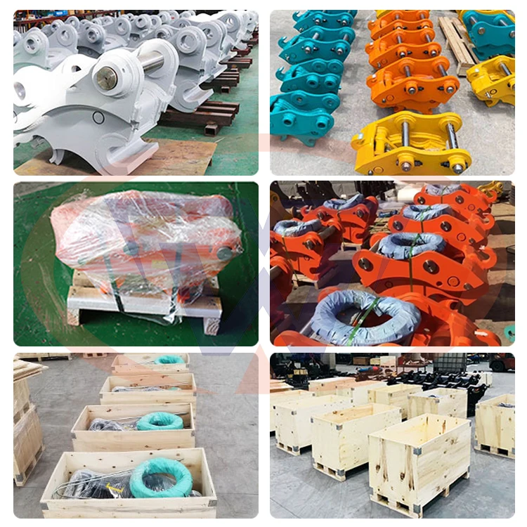 Excavator Double Locking Quick Hitch Coupler