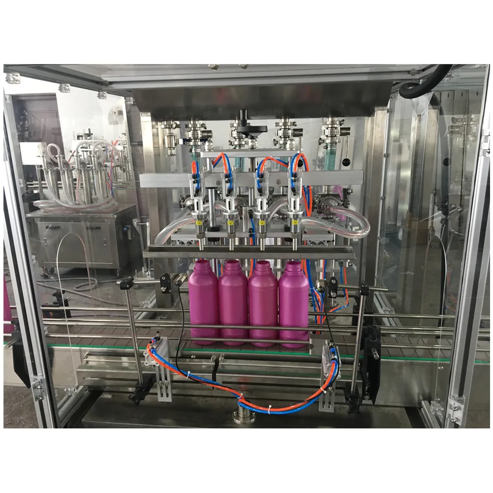 Automatic liquid/paste filling machine oil filling line water bottling machine production line