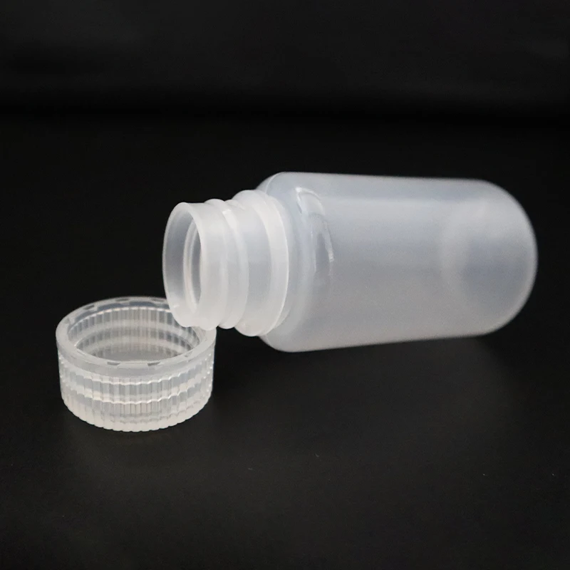 Supply Reagent Sampling Plastic Narrow Mouth Transparent Reagent Bottle