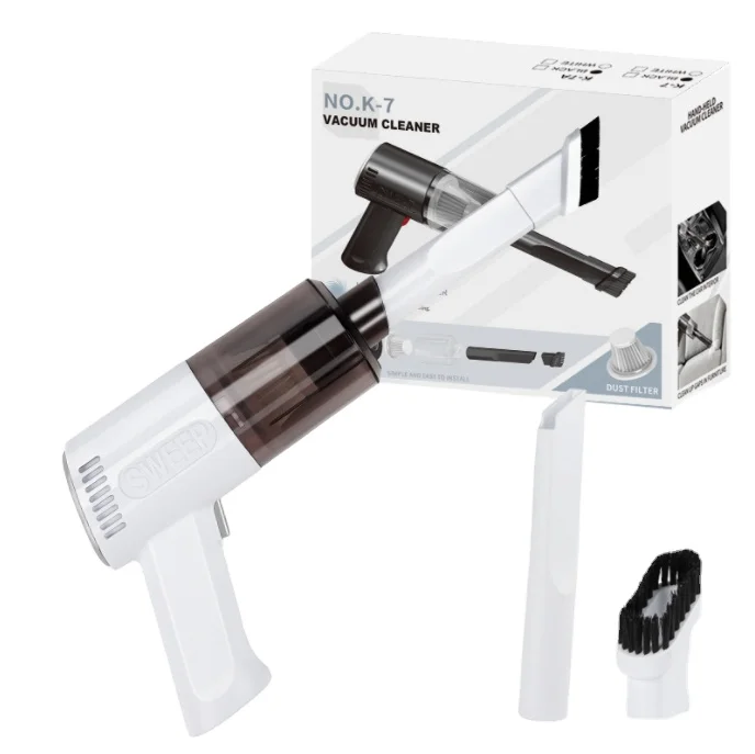 Handheld Cordless Car Vacuum Cleaner 120W Portable Small Wireless Vacuum Cleaner, 9000PA Strong Suction Power