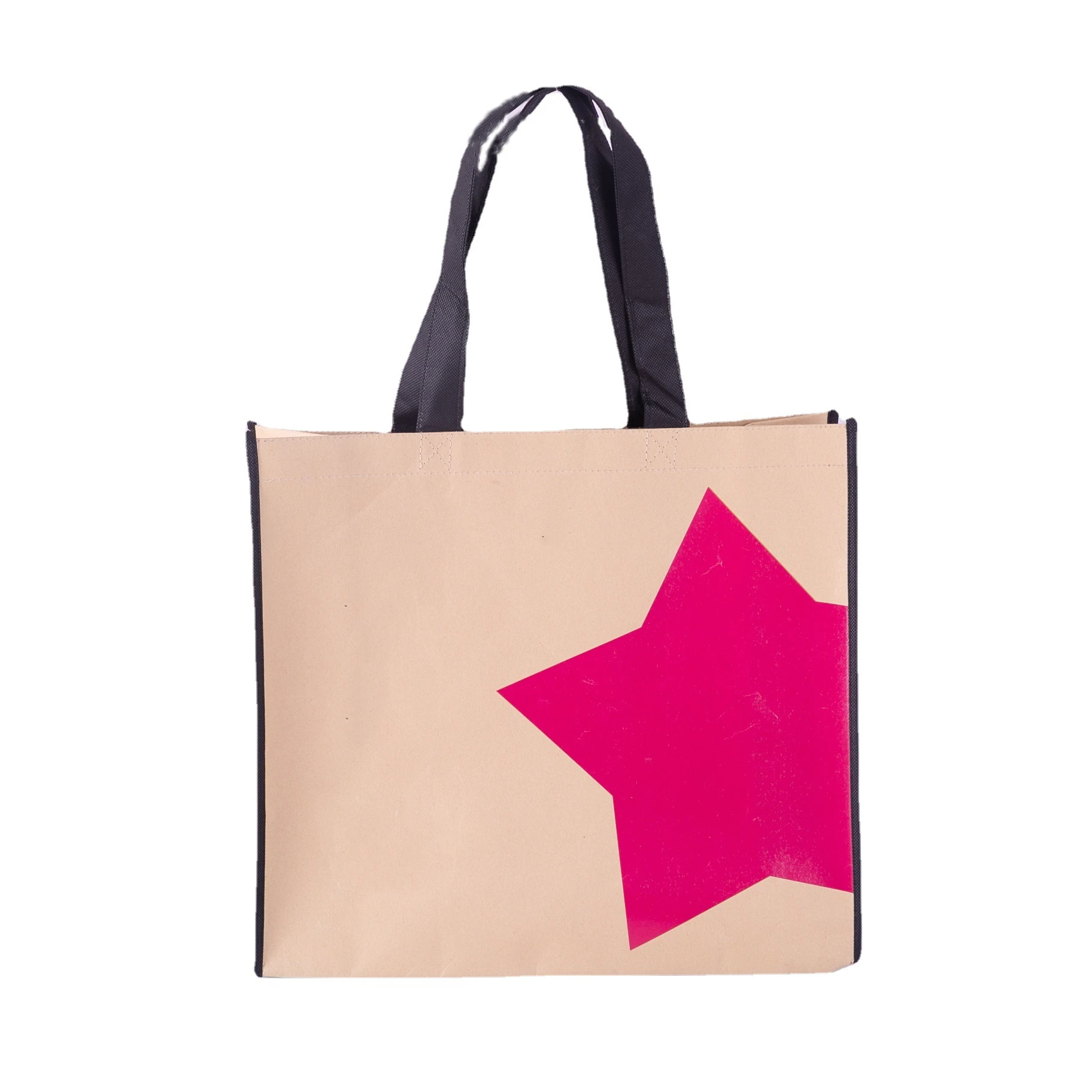 Hot Sale printed logo Coated Laminated Customized Biodegradable Eco Sando Custom Polypropylene Spunbond Non Woven Tote Gift Bag