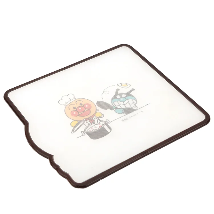 Kitchen Accessories Eco-Friendly Colorful Custom Plastic Chopping Board Thin Portable Vegetable Fruit Cutting Board For Kitchen