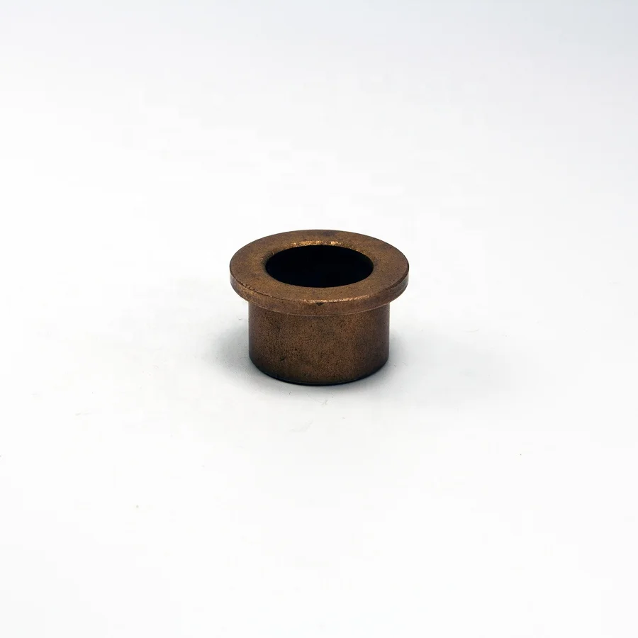 Sintered Metal Bronze Flange Plain Bush Bearing