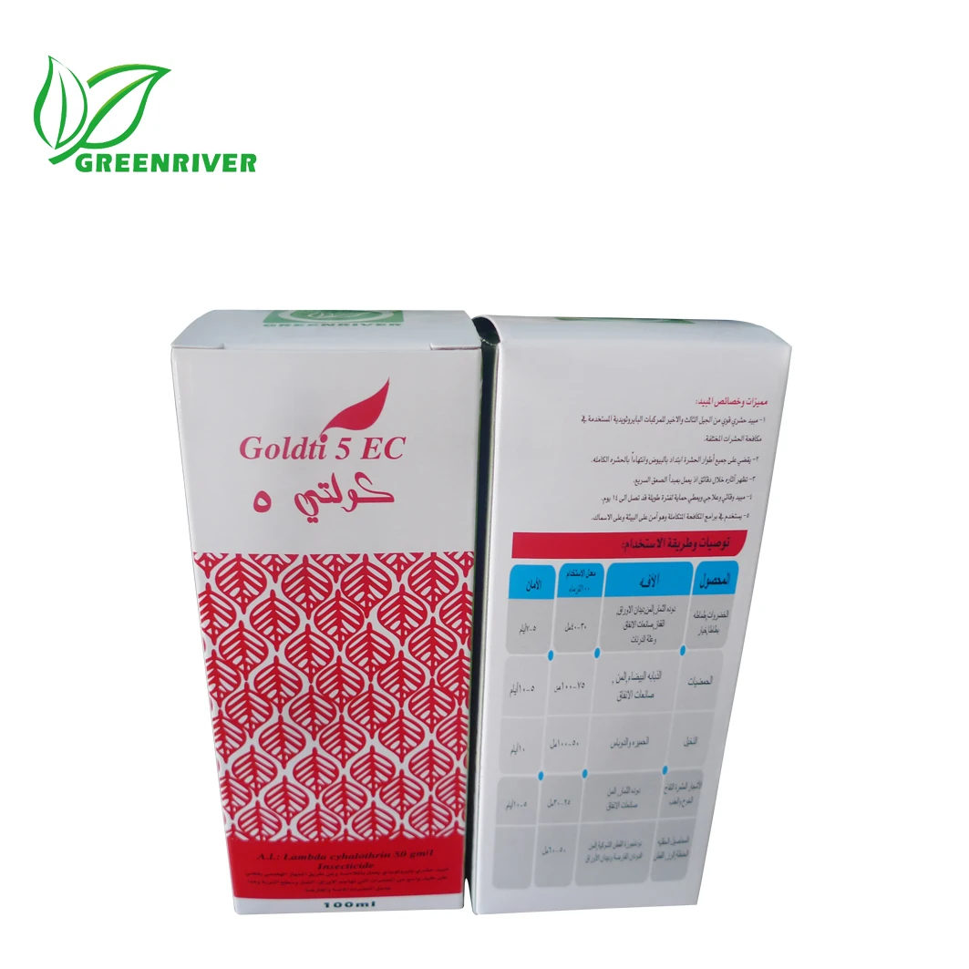 Пестицид Lambda Cyhalothrin 10% WP 5% EC 2.5% 97% Tech инсектицид