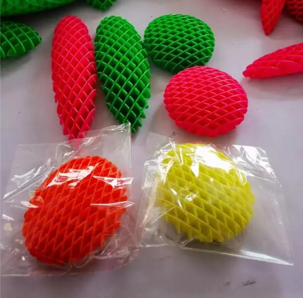 Stretch net deformation worms decompression toys can not catch the radish net strange creative stress reliever artefacts toys