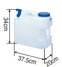 Outdoor Eco-Friendly drinking Purified water bucket for Traveling,Square Plastic Water Container Bucket for Car
