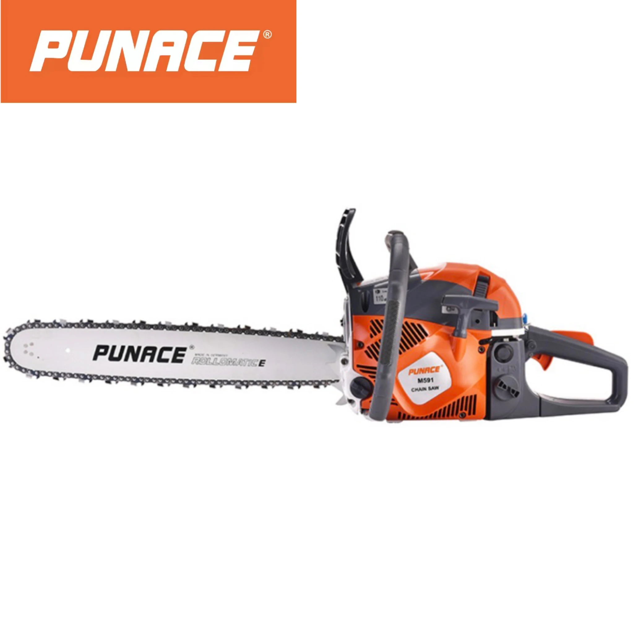 PUNACE High-power gasoline Wood Cutter New Model Gasoline Chainsaw Cutting Machine Petrol Chain Saw Power saw