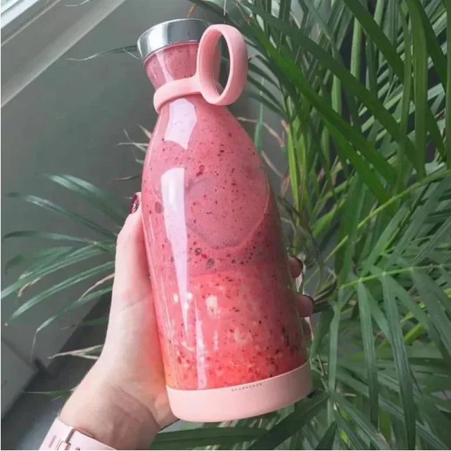 OEM Factory Wholesale Fresh Fruit Wireless Blender USB Rechargeable 350mlindoorportable Blender Portable Juicer Blender 350ml