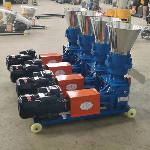 Small Scale Biomass Poultry Feed Pellet Making Machines for Chicken Feed Processing