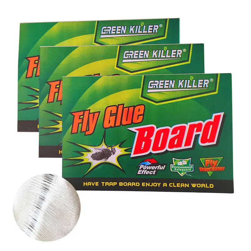 Strong Sticky Fly Boards Fly Stickers Mosquito Paper Pest Control